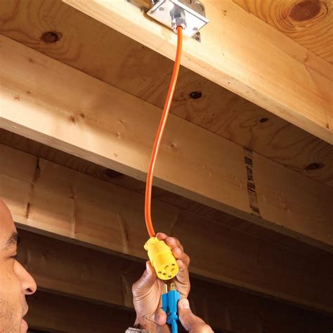 overhead electrical outlet cost